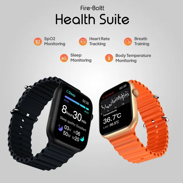 Fire-Boltt Vogue 2.05 Display, Always On Display, Wireless Charging, App GPS Smartwatch - 3