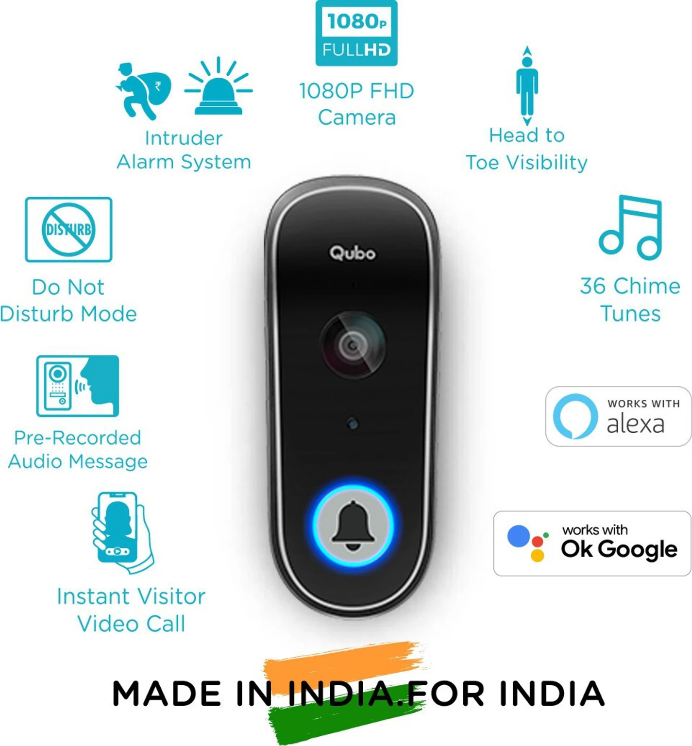 Qubo Video Doorbell - 2