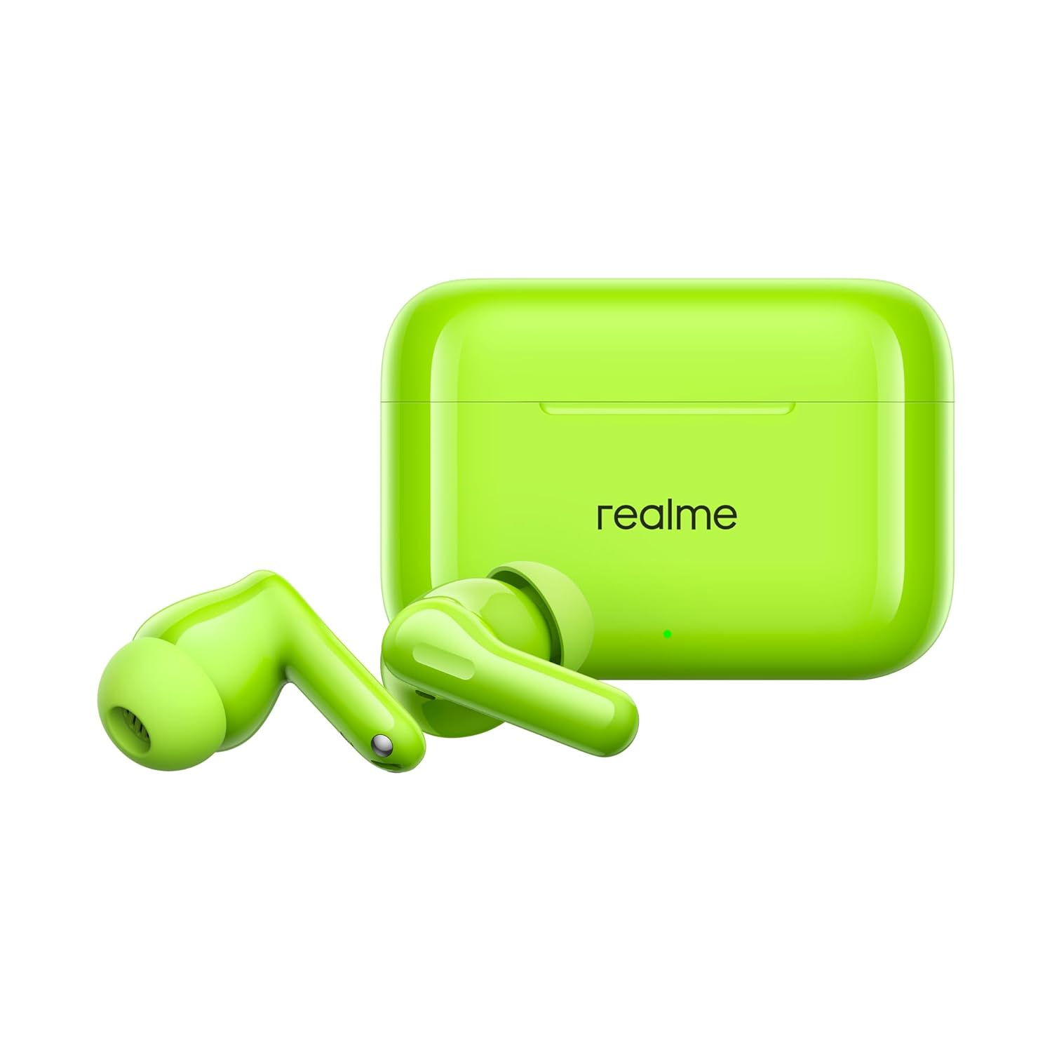 realme Buds T200 True Wireless Earbuds with Hi-Res Audio, 12.4mm Dynamic Bass Drivers, 32 dB ANC - 1