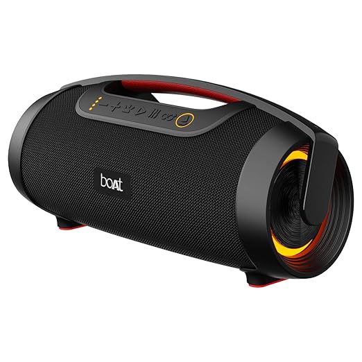 Boat Stone 1450 Portable Wireless Speaker with 40W RMS Signature Sound, RGB LEDs, TWS Feature - 0