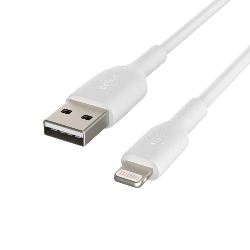 Belkin Apple Certified Lightning To usb Cable braided Fast Charging For Iphone, Ipad, Air Pods, 3.3 Feet (1 Meters) - 1