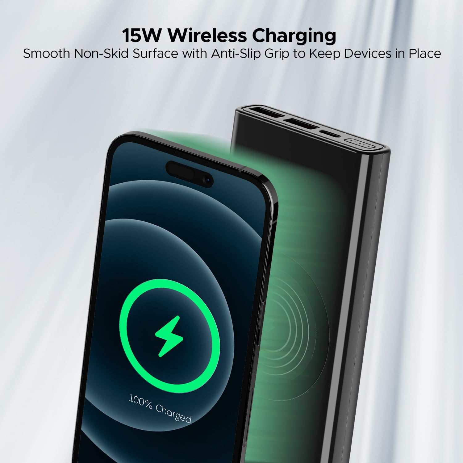 Boat Energyshroom PB310 Pro 10000Mah Powerbank Wireless Charging - 1