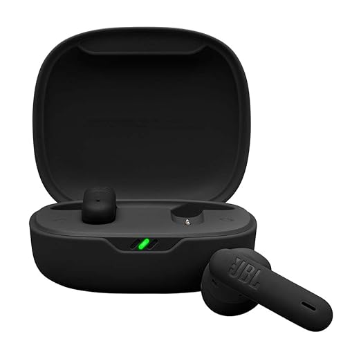 JBL Wave Flex 2 in-Ear Wireless Earbuds (TWS) with Mic,4 mics for Crisp & Clear Calls,40 Hours Battery,Ip54 - 0