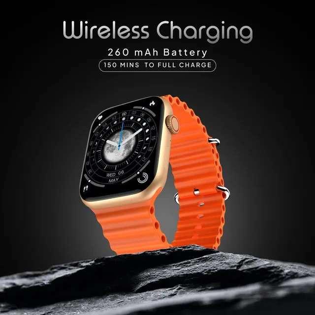 Fire-Boltt Vogue 2.05 Display, Always On Display, Wireless Charging, App GPS Smartwatch - 2