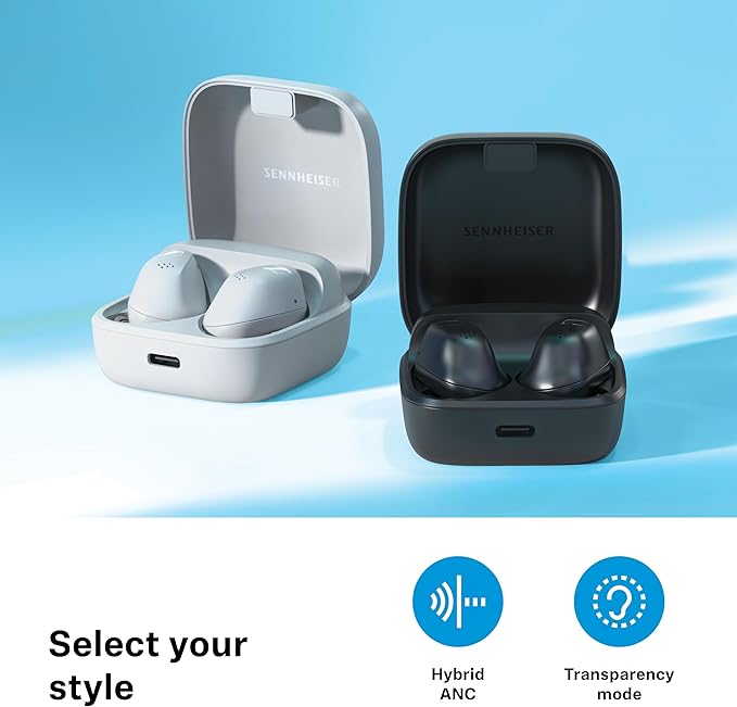 Sennheiser Accentum Wireless Bluetooth Over Ear Headphones with Mic -Designed in Germany Audio - 2