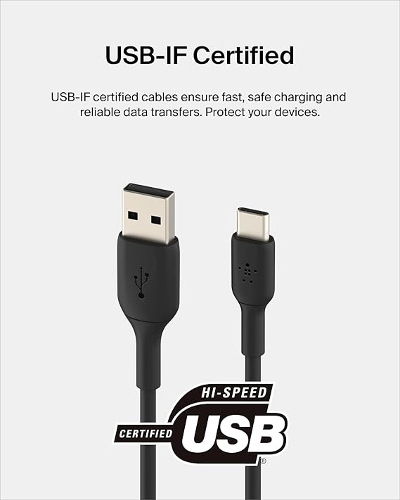 Belkin Tablet Usb C To Usb A 2.0, Type C Cable, 1 meter - 2