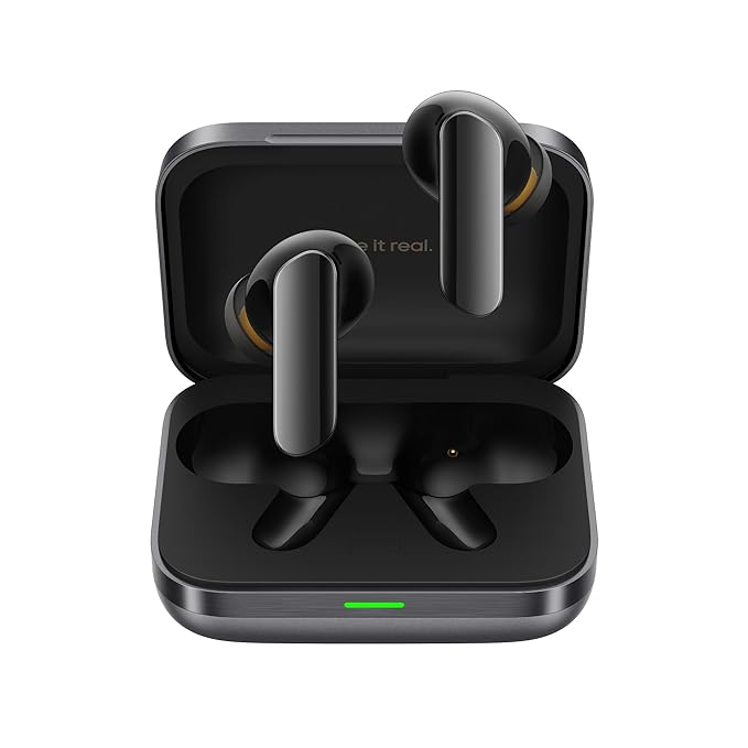 realme Buds Air 7, 12.4mm Dynamic Bass Drivers,52Hrs Playtime, 52dB Hybrid ANC,6 Mic ENC, 45ms Low Latency - 0