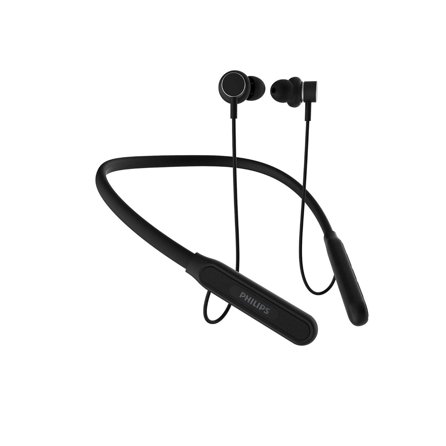 Philips TAN1150BK/94 Wireless Neckband with 60 Hr Playtime, Fast Charging, 13mm Deep Bass Drivers - 0