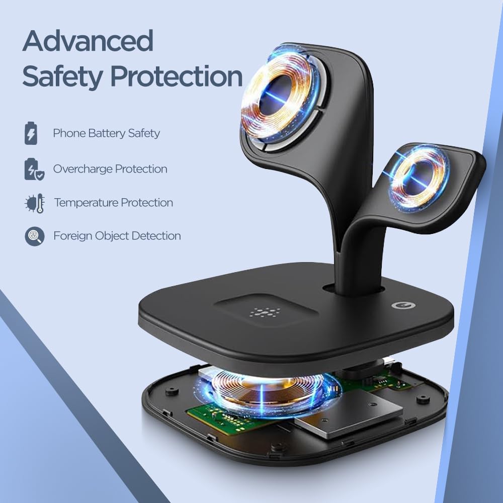 UNIGEN® MAGTEC 500 5in1 Foldable Mag-Safe Charger - 2