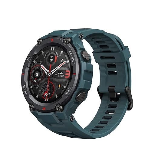 Amazfit T-Rex Pro 48mm Smartwatch Fitness Watch with SpO2, Heart Rate, Sleep Monitor - 1