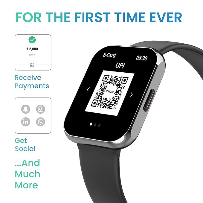 TAGG Verve Max II 1.83? Biggest Display Smartwatch with Metal Body,Long Battery Water Resistant - 2