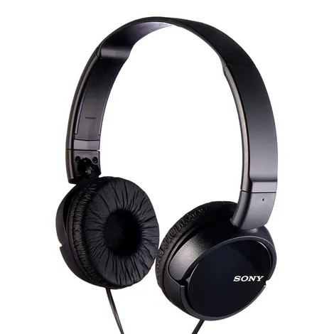 Sony MDR-ZX110AP Wired On Ear Headphone with Mic (Black) - 3