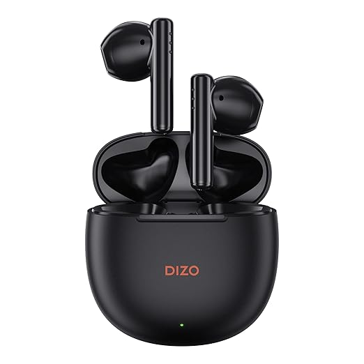 DIZO Buds P with Fast Charge, 40HPlaytime & 13mm Driver (by realme TechLife) Bluetooth Headset - 0