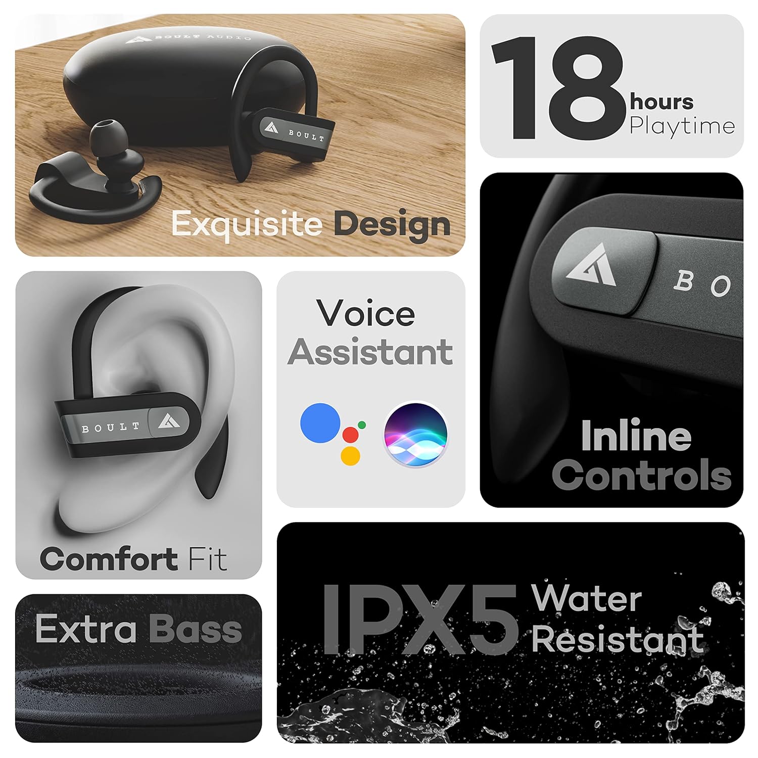 Boult Audio Airbass Muse Buds Bluetooth Truly Wireless in Ear Earbuds - 1