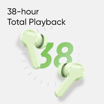 realme Buds T110 with AI ENC for calls, upto 38 hours of Playback - 3