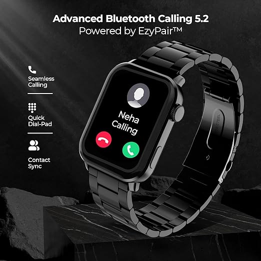 beatXP Unbound+ (4.5 cm) AMOLED Display Bluetooth Calling Smart Watch, 100+ Sports Modes - 2
