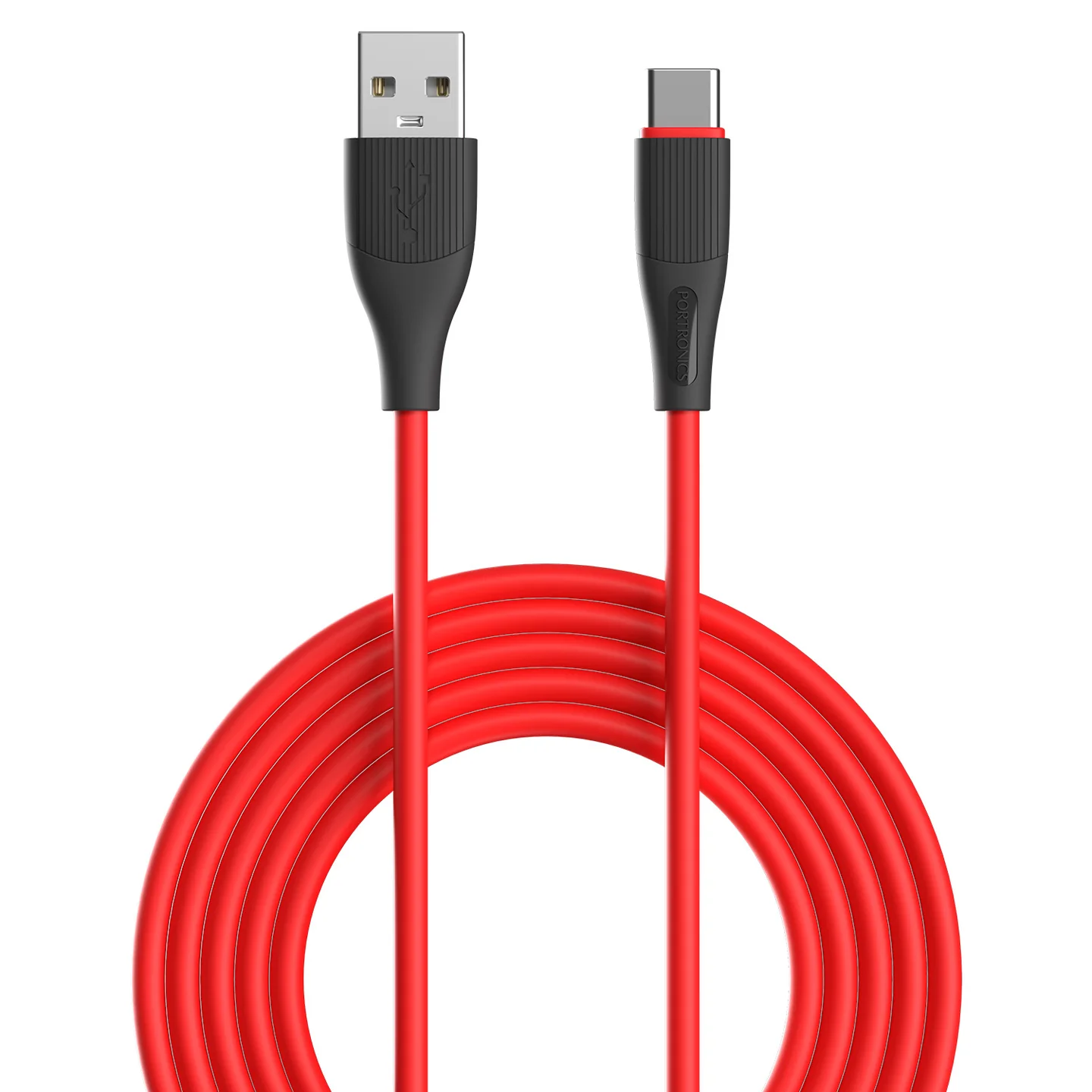 Portronics Silklink 3A USB to Type C Fast charging - 0