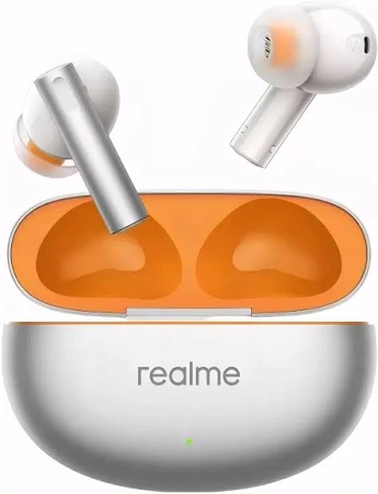 realme Buds Air 6 Tws in Ear Earbuds with 12.4 Mm Deep Bass Driver, 40 Hours Play Time, Fast Charge,50 Db Anc,Lhdc 5.0, 55 Ms Low Latency - 1