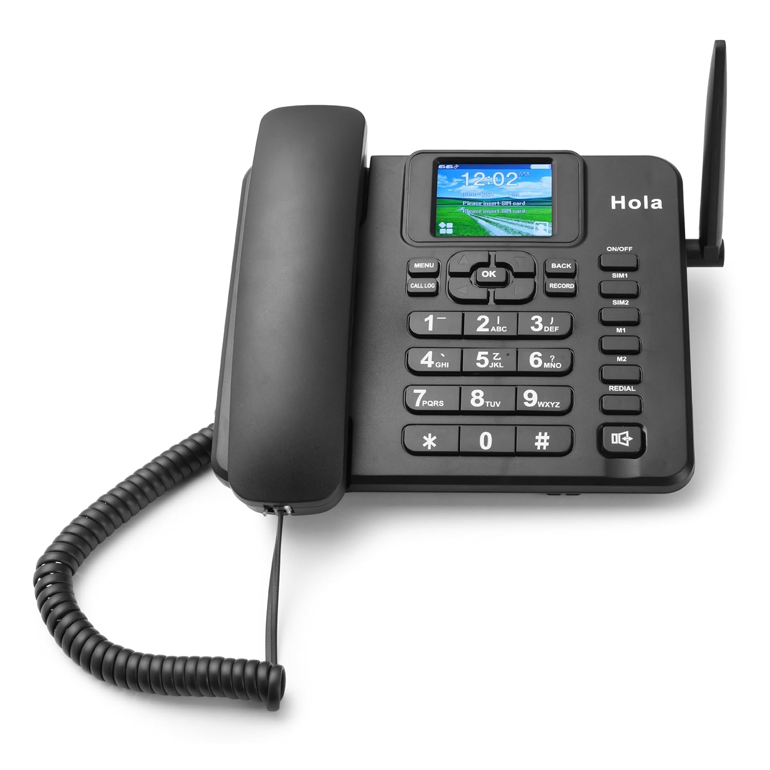 Hola F100 FWP,Type C Charging,Quad Band, Dual Sim,Voice Recording,Auto Answering - 0