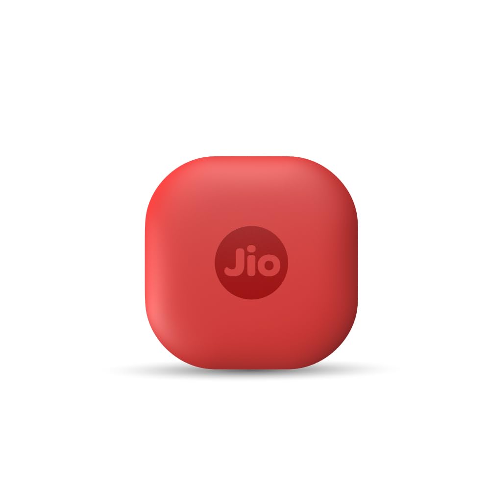 JioTag Air for iOS Worldwide Tracker, Pair with Apple Find My app for keys, luggage, bikes, purses etc - 0