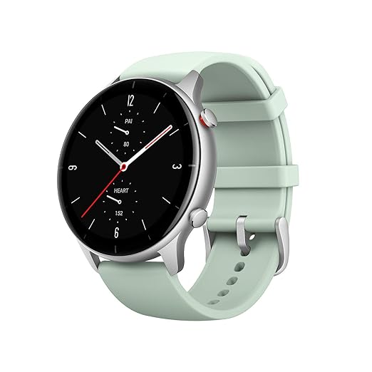 Amazfit GTR 2e Smart Watch with Curved Design, Always-on AMOLED Display, SpO2 - 1