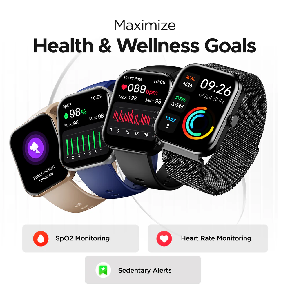 boAt Ultima Connect Max w/ 5.08 cm(2.0") HD Display, BT Calling and 100+ Sports Modes Smartwatch - 1