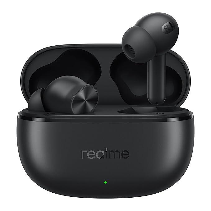 realme Buds T200x True Wireless Earbuds with 12.4mm Dynamic Bass Drivers, 25 dB ANC, Quad Mic - 0
