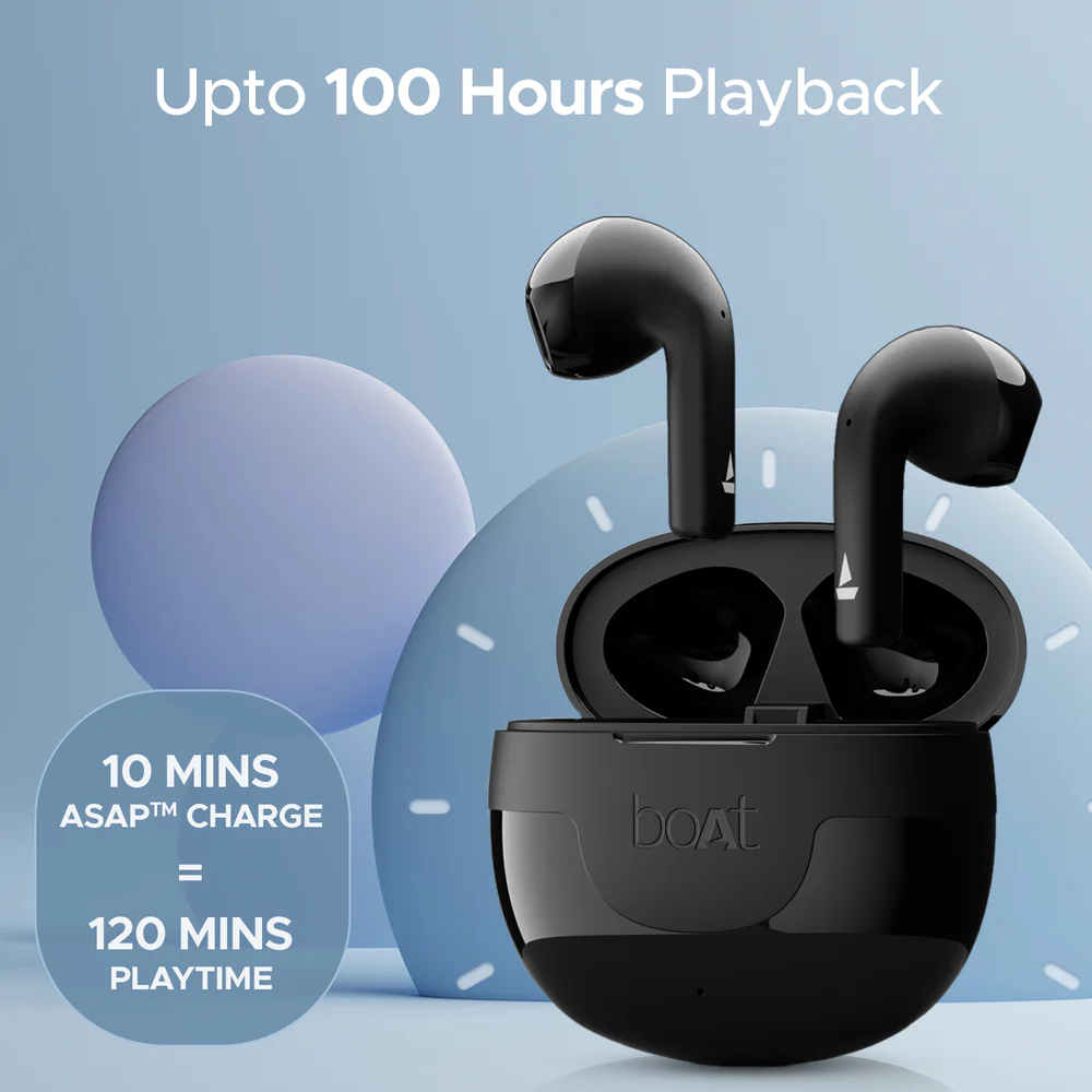 boAt Airdopes Hype TWS Earbuds with Environmental Noise Cancellation - 3