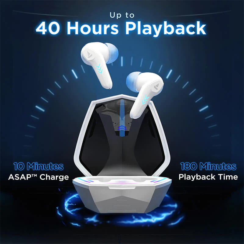 boAt Immortal 131 w/ Beast Mode(40ms Low Latency), 40 Hours Playback & RGB Lights Bluetooth - 2