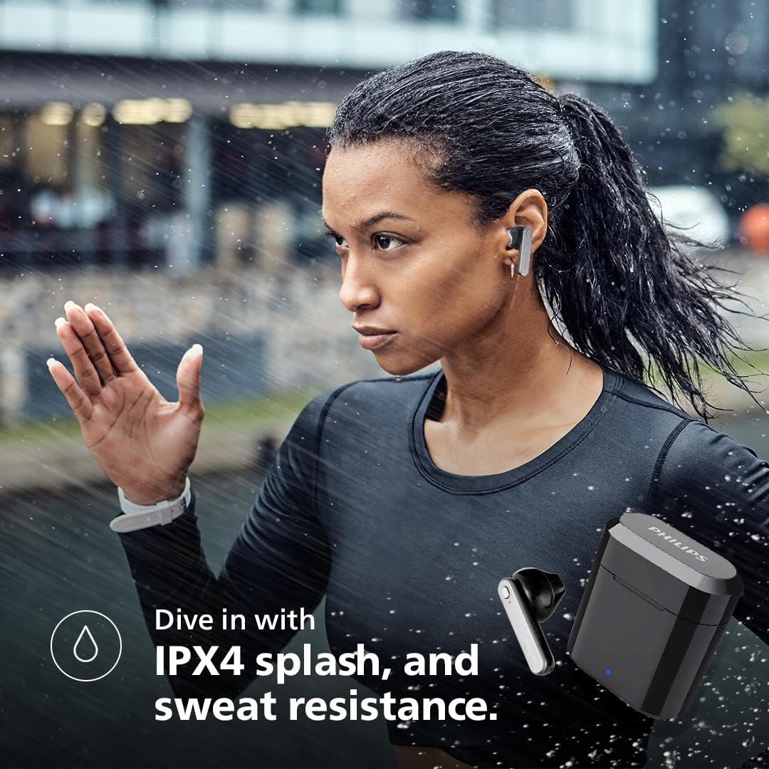 PHILIPS Audio TWS TAT3225/94 True Wireless Earbuds with 24 Hour Playtime - 2