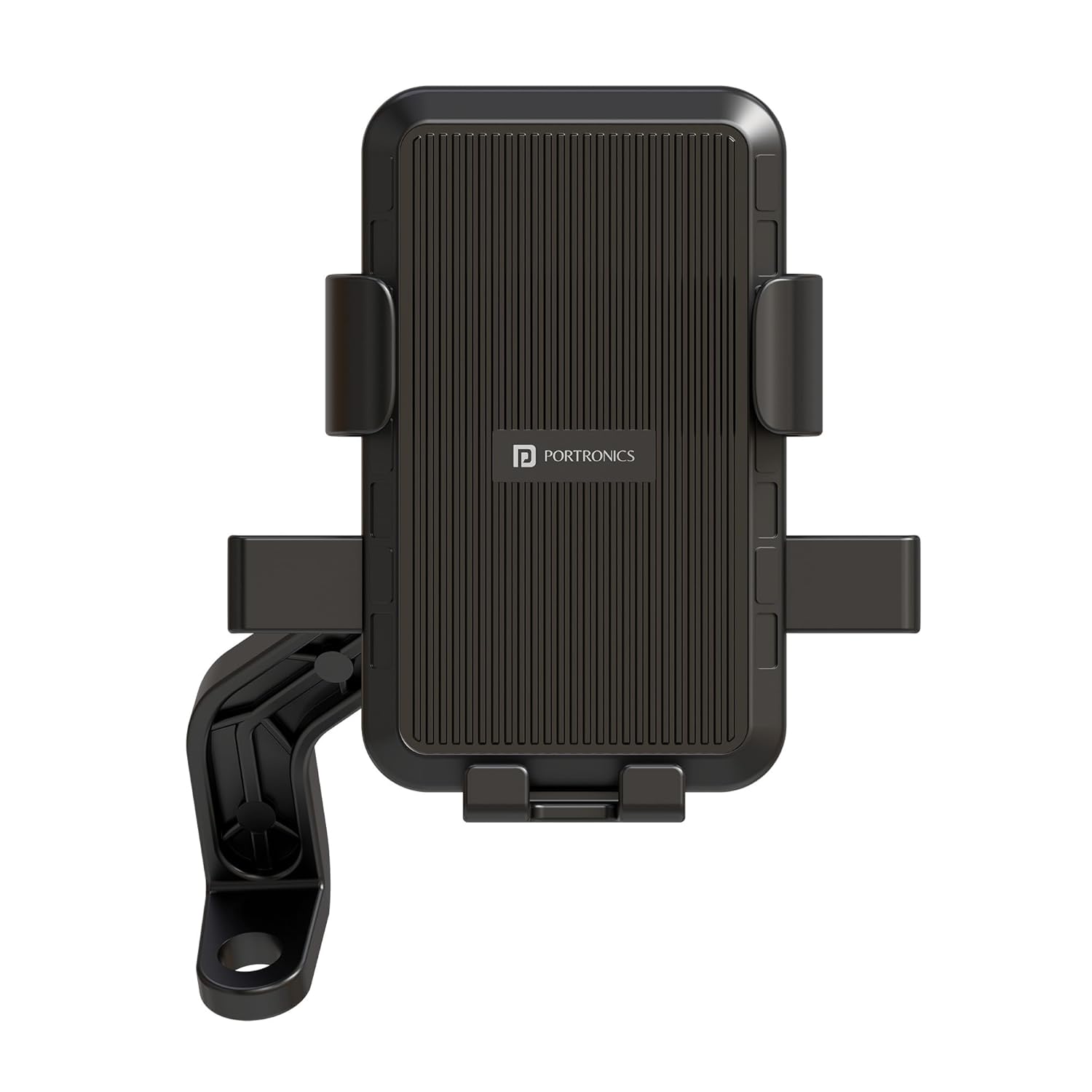 Portronics Mobike 5 Scooty/Scooter Phone Holder with Mirror Mount, 360 Degree - 0