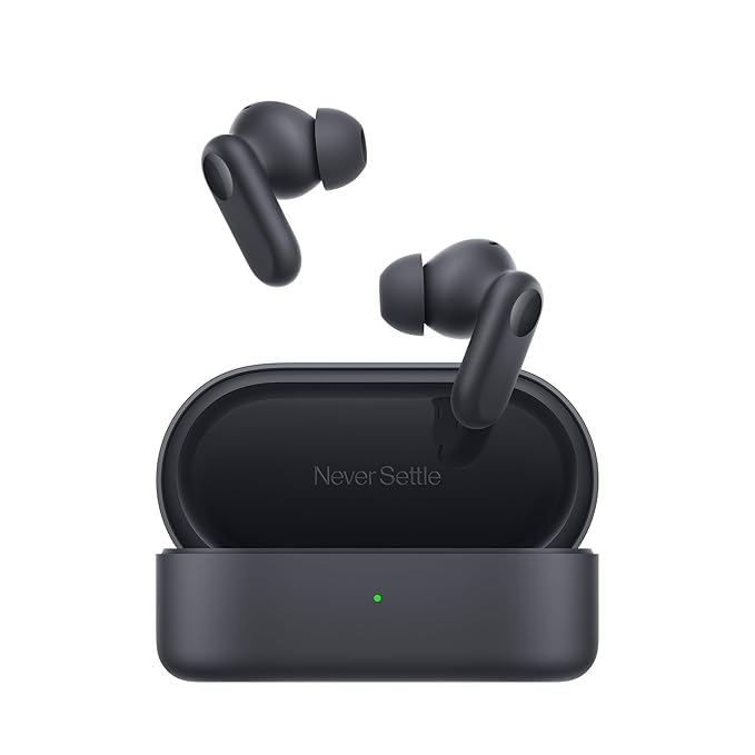 OnePlus Nord Buds 2r True Wireless in Ear Earbuds with Mic, 12.4mm Drivers, Playback:Upto 38hr case,4-Mic Design - 0