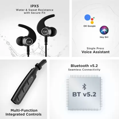 boAt Rockerz 235 Pro Wireless Bluetooth Neckband in Ear Earphone, Upto 20 hrs of Playtime, Beast Mode - 1