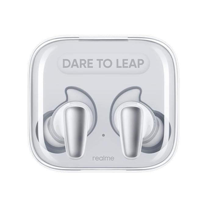 realme Buds Air 3S Bluetooth Truly Wireless in Ear Earbuds, 11mm Triple Titanium Driver, with Mic AI ENC for Calls, Dual Device Pairing, 30hrs Total P Total - 1