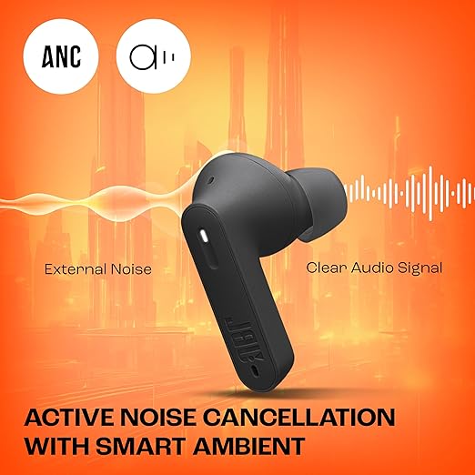 JBL Tune 245NC TWS ANC Earbuds 48H Battery, Dual Connect, Quick Charge, IP54 - 2
