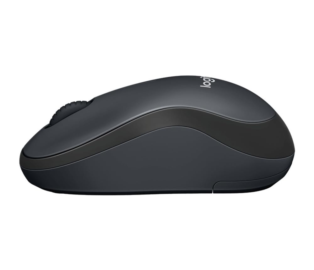 Logitech M221 Wireless Mouse, Silent Buttons, 2.4 GHz with USB Mini Receiver, 1000 DPI Optical Tracking, 18-Month Battery Life, Ambidextrous PC/Mac/La - 2
