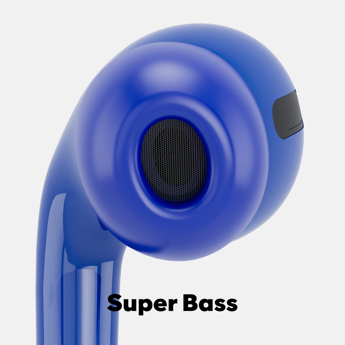 GOVO GOBASS 455 in Ear Wired Earphones with HD Mic for Calls, 10mm Dynamic Driver, Noise Cancellation (Blue) Total - 1