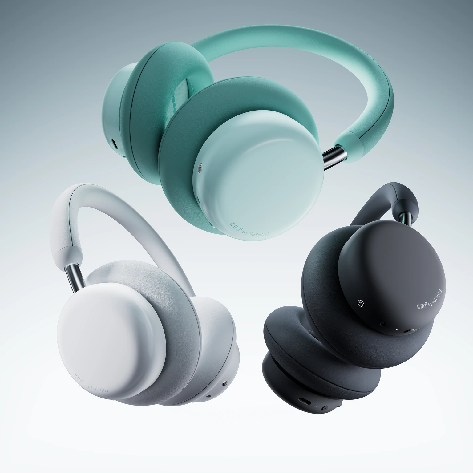 CMF by Nothing Headphone Pro | Hi-Res Audio with LDAC | 40dB Hybrid ANC | Up to 100H Playback - 1