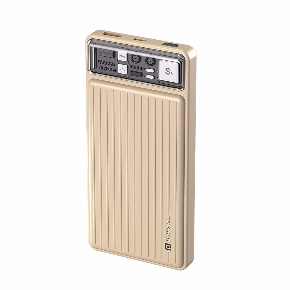 Portronics Luxcell 10K 10000 mAh Designer Power Bank - 1