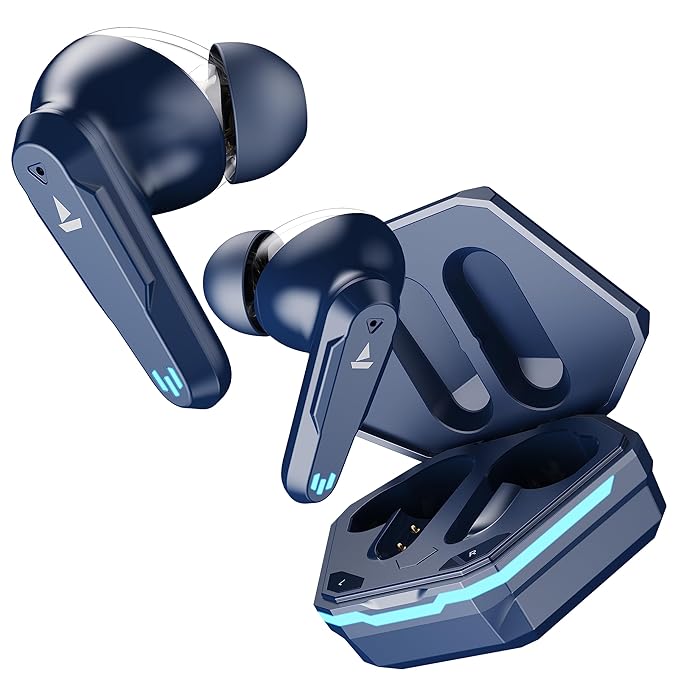 boAt Airdopes 191G w/ Dual Drivers, 30 HRS Playback, Quad Mics ENx Tech & Beast Mode Bluetooth Headset - 0