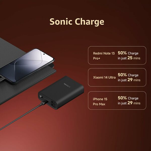 mi Pocket Power Bank pro 10000mAh 33W Super Fast Charging PD - 1