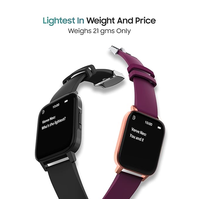 TAGG Verve Neo Smartwatch 1.69'' HD Display | 60+ Sports Modes Waterproof,Heartrate & Blood Oxygen Tracking - 2