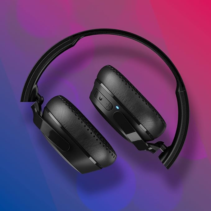 Skullcandy Riff 2 Wireless Headphones,34 Hr Battery,Microphone Works with iPhone Android Bluetooth - 1