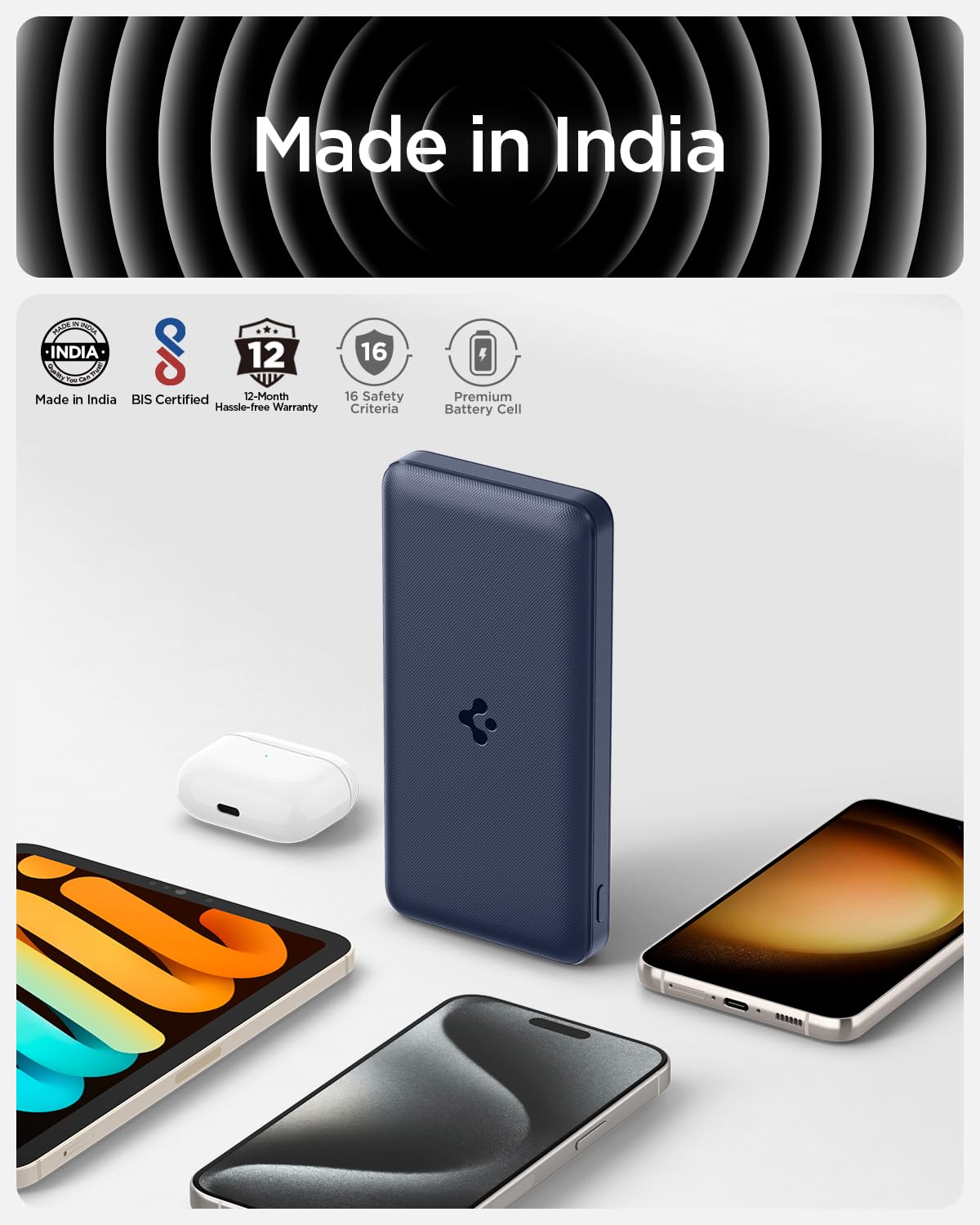 Spigen 20000 mAh, 30W Fast Charging Power Bank - 2