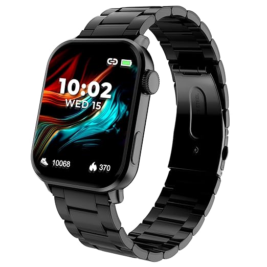 beatXP Unbound+ (4.5 cm) AMOLED Display Bluetooth Calling Smart Watch, 100+ Sports Modes - 0