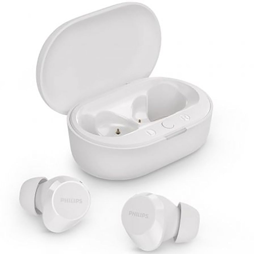 Philips TAT1209BK/00 True Wireless Earbuds, in-Ear Active Noise Cancelling Bluetooth v5.3 Earphones - 0
