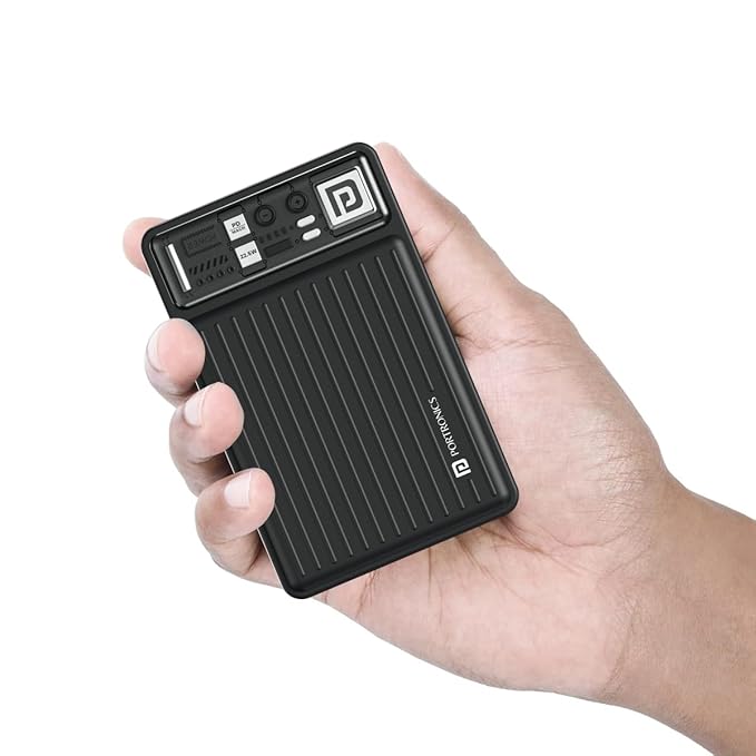 Portronics Luxcell Mini 20K Advanced 20000 mAh Smallest Power Bank with 22.5W Max Output - 0