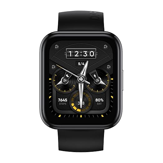 realme watch 2 pro Super Bright Touchscreen, Dual-Satellite GPS - 1
