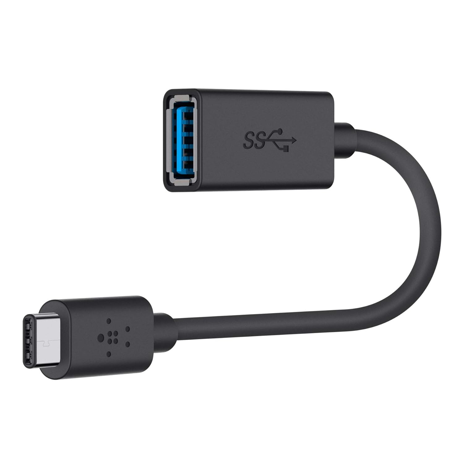 Belkin USB Type C to USB-A 3.0 Adapter (OTG), USB-IF Certified - 0