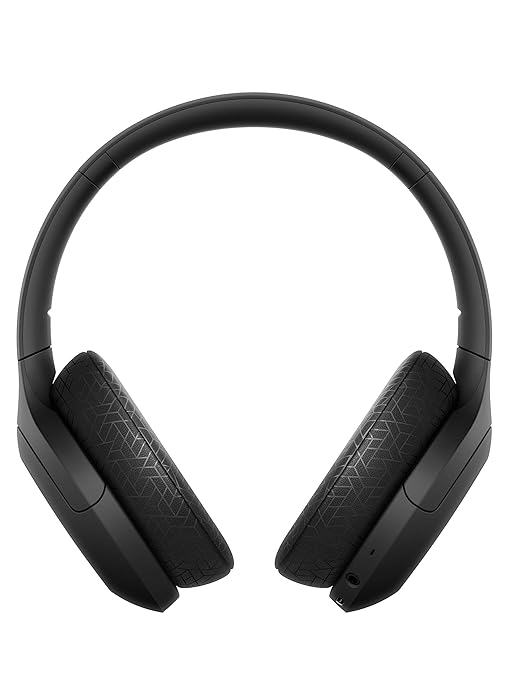 Sony Ear ON 3 WH-H910N Over-Ear Wireless Bluetooth Headset with Mic (Black) - 0